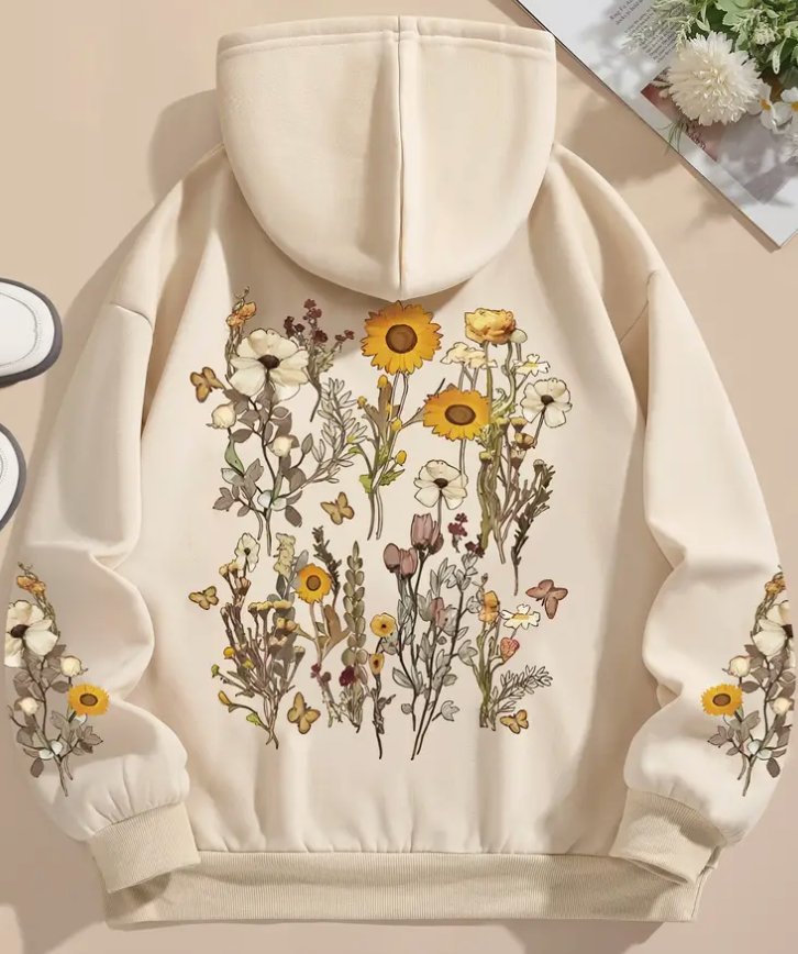 Flowers Hoodie