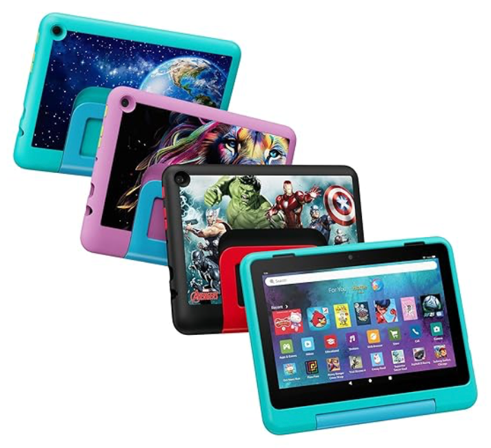 Amazon Fire HD 8 Kids Pro tablet, Bright 8
