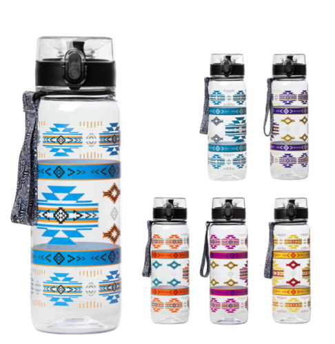 Wide Mouth Water Bottle, BPA free 27 oz, with straw