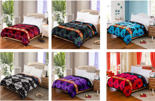 Design Queen Size Reversible Blanket