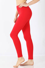 Load image into Gallery viewer, ',...._Premium Microfiber Full Length Leggings: BLACK-156486 / XL
