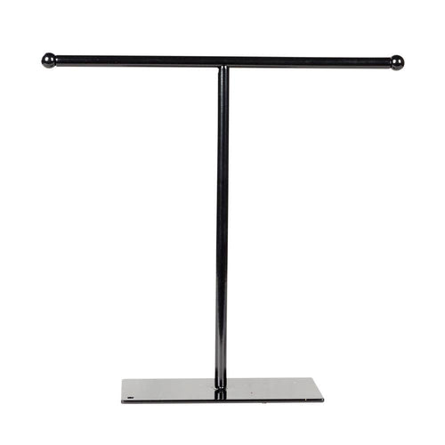 BLACK METAL NECKLACE DISPAY