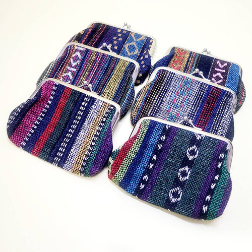 Aztec Design Coin Purse: Assorted Color / ONE SIZE(12)