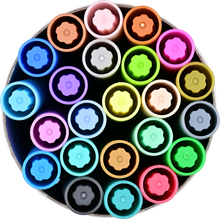 Load image into Gallery viewer, Studio Series Dual-Tip Pastel Markers (Set of 24)
