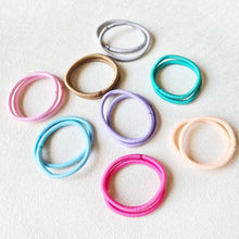 Load image into Gallery viewer, 16 pcs of Pastel Tone Elastic Hair Tie Set: PASTEL / ONE SIZE(12)