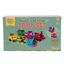 Load image into Gallery viewer, Build &amp; Play Train Set