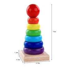 Load image into Gallery viewer, Wooden Puzzle Building Stocking Stuffer Back To School Toy