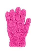 Load image into Gallery viewer, Youths Fuzzy Sherpa Fleece Cozy Gloves: ASSORTED / ONE SIZE