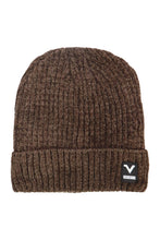 Load image into Gallery viewer, Chenille Fleece Lined Knitted Cuffed Beanie: ASSORTED / ONE SIZE