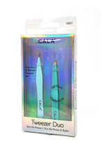 Load image into Gallery viewer, CALA Soft Touch Tweezer Duo Set Mint