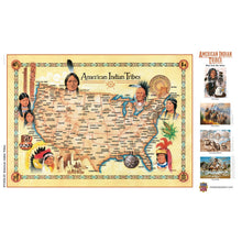 Load image into Gallery viewer, American Indian Tribes 500 Piece Puzzle