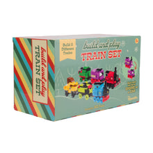 Load image into Gallery viewer, Build &amp; Play Train Set