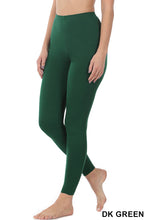 Load image into Gallery viewer, ',...._Premium Microfiber Full Length Leggings: BLACK-156486 / M