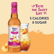 Load image into Gallery viewer, Sugar Free Peach Tea Syrup Concentrate