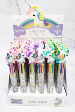 Load image into Gallery viewer, 36 pcs 8 Multi Color Unicorn Pen