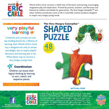 Load image into Gallery viewer, Eric Carle - The Very Hungry Caterpillar 48 Piece Shaped Puzzle