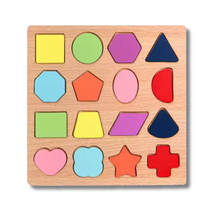 Load image into Gallery viewer, Wooden Puzzle Building Stocking Stuffer Back To School Toy