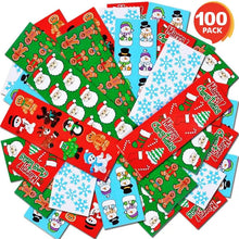 Load image into Gallery viewer, Fun Christmas Holiday Sticker 100pcs Pack