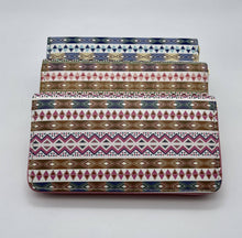 Load image into Gallery viewer, Zipper Wallet Native Design: Zipper Wallet Native Design- Aztec
