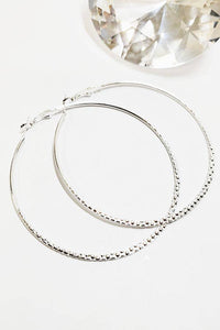 5 Pair Multi Hoop Earrings Set