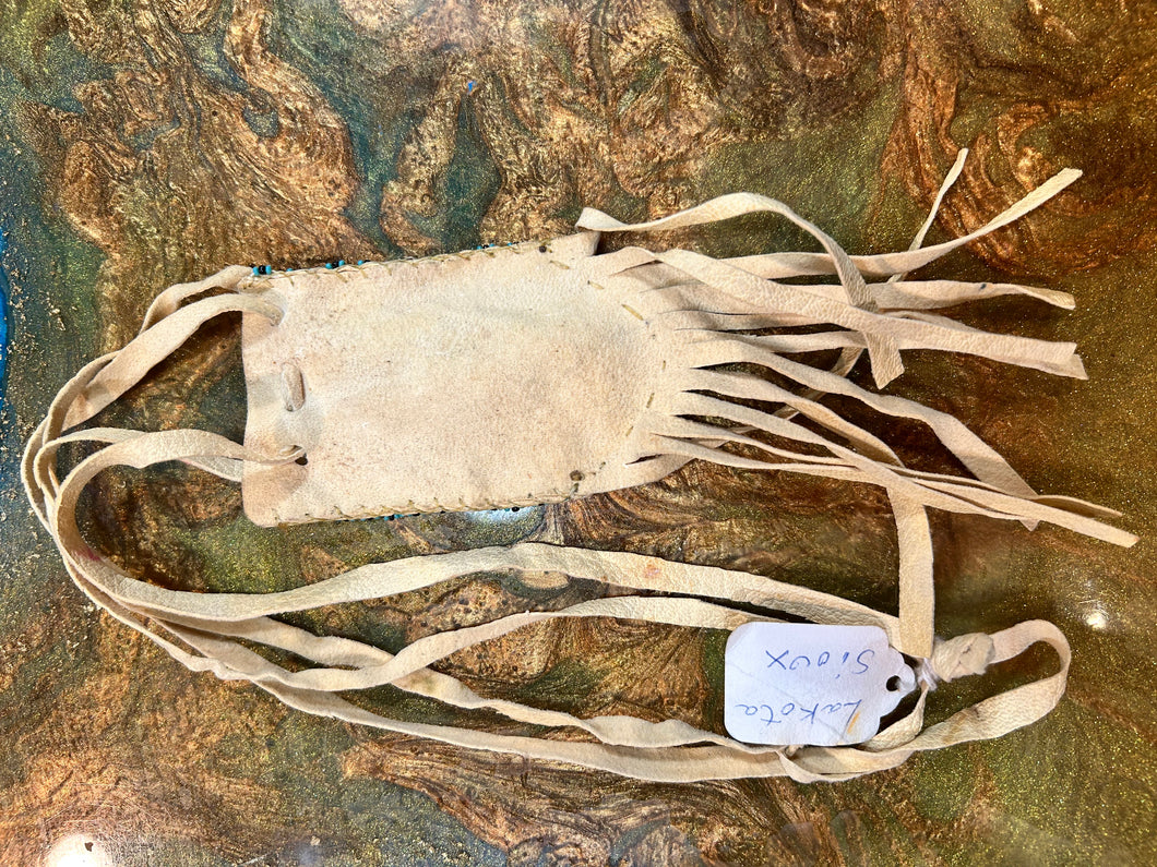 Beaded Lakota Sioux Medicine Bag