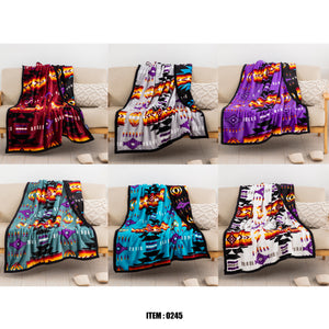 Design Throw Size Reversible Blanket