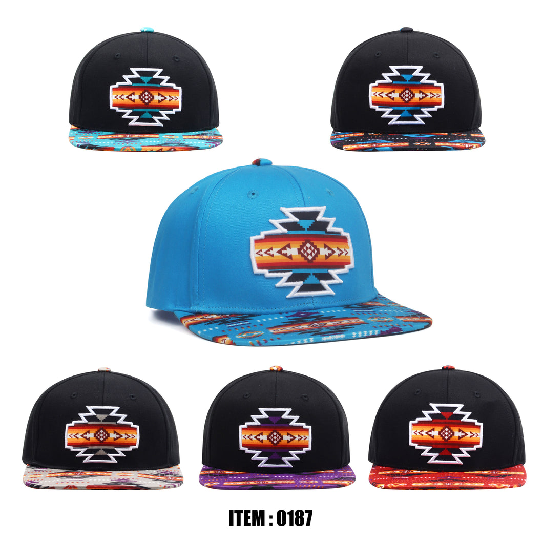 Embroidered Patch Snapback Design