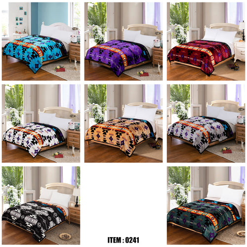 Twin/Full Reversible Silk Touch Blanket