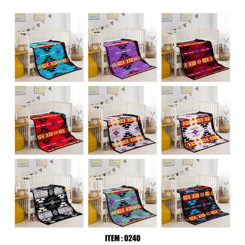 Design Reversible Baby Blanket 40x48